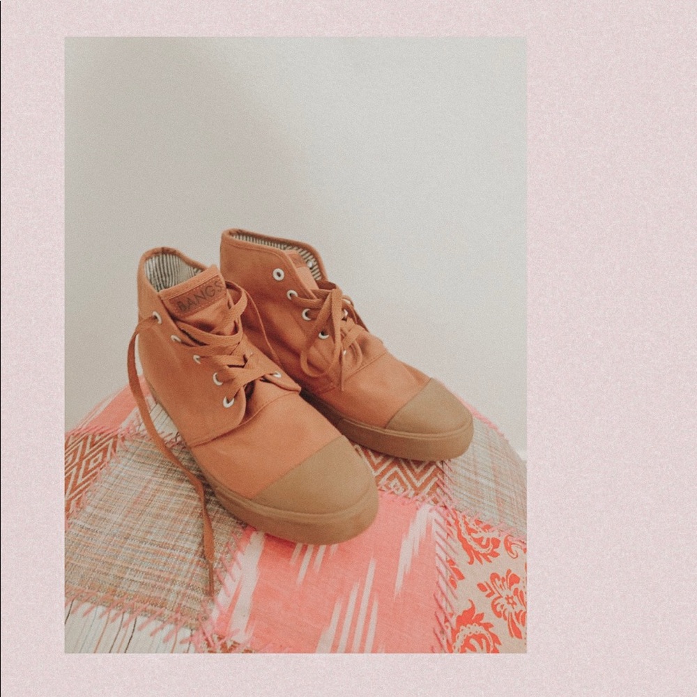 BANGS high top shoes